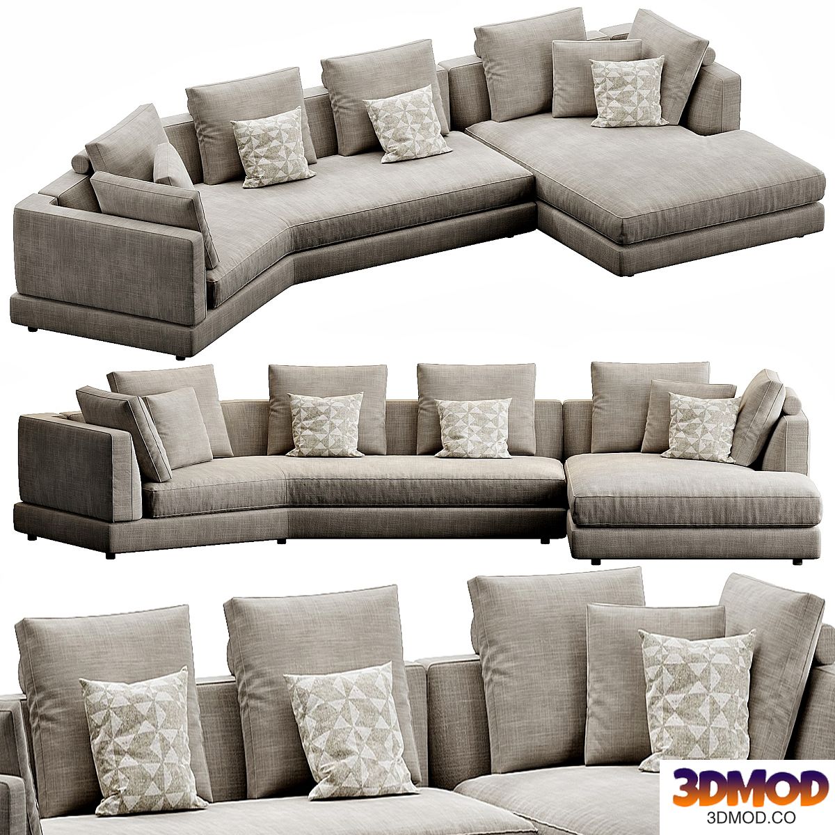 Bonaldo Liam Chaise Lounge