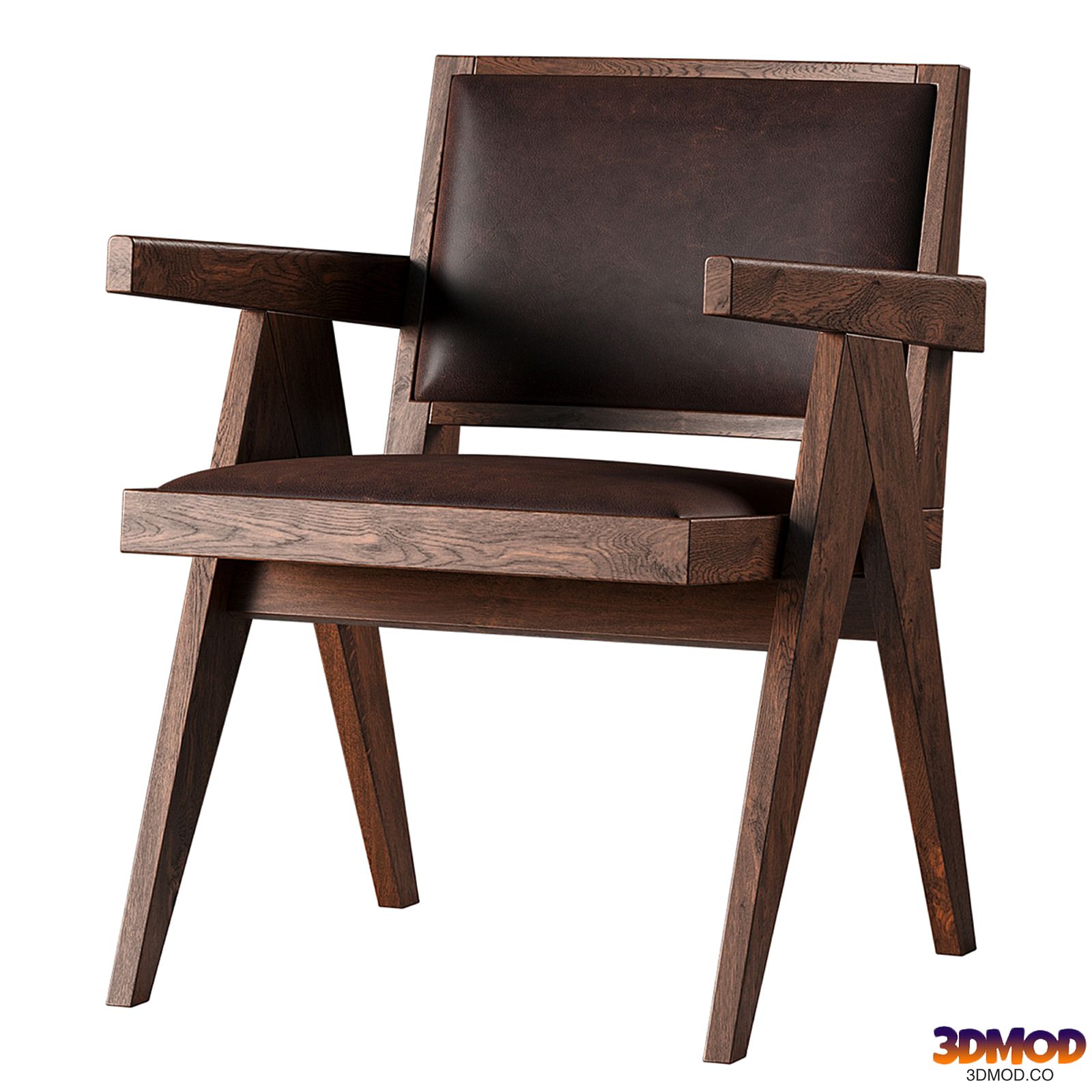 Chair | Pierre Jeanneret | Office chair | patrickseguin