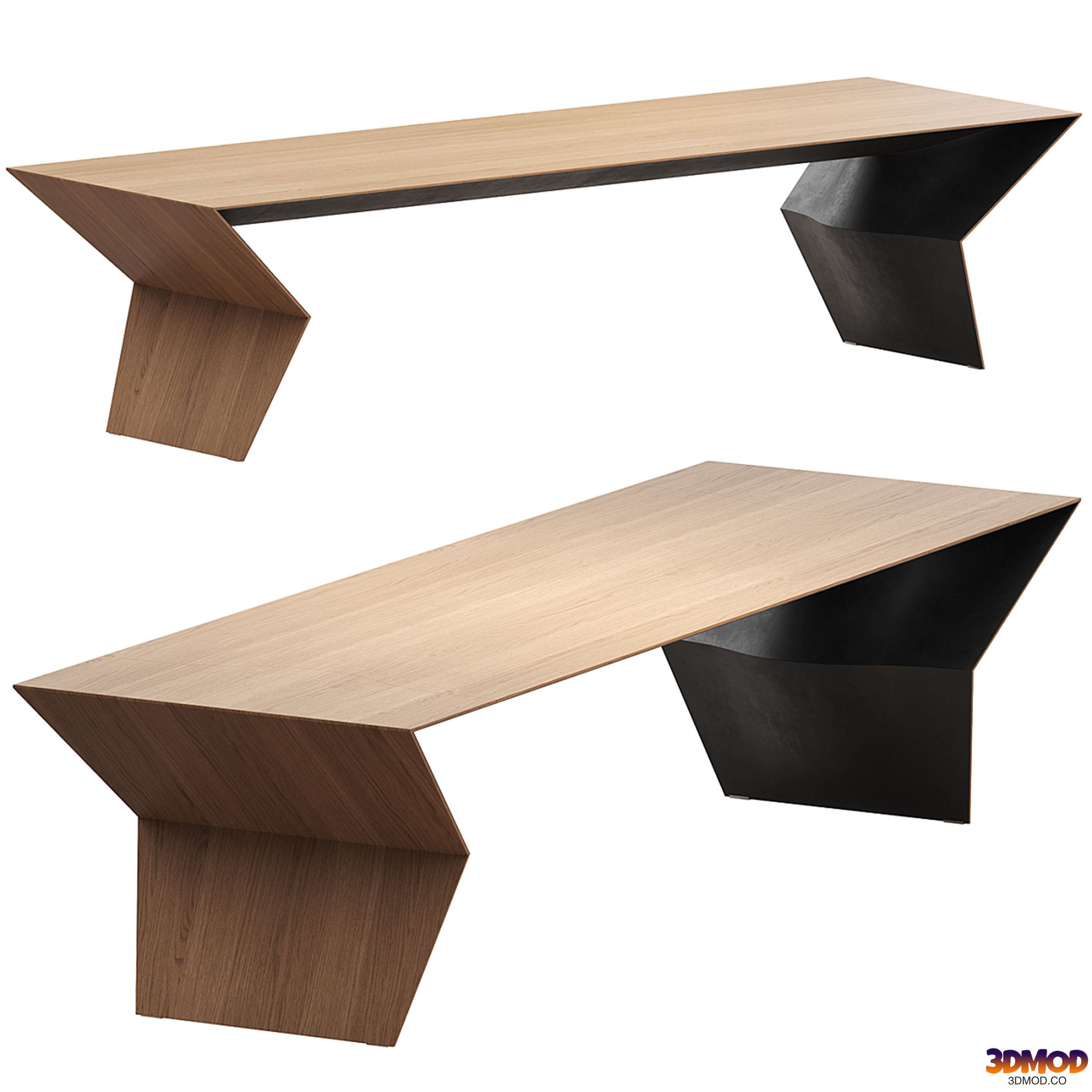 Blitz table by B&b Italia brand