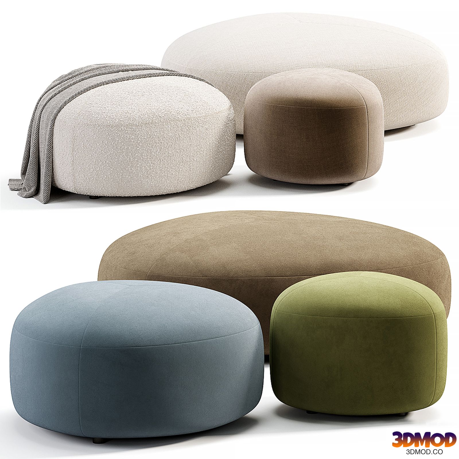 KIPU Pouf By Lapalma