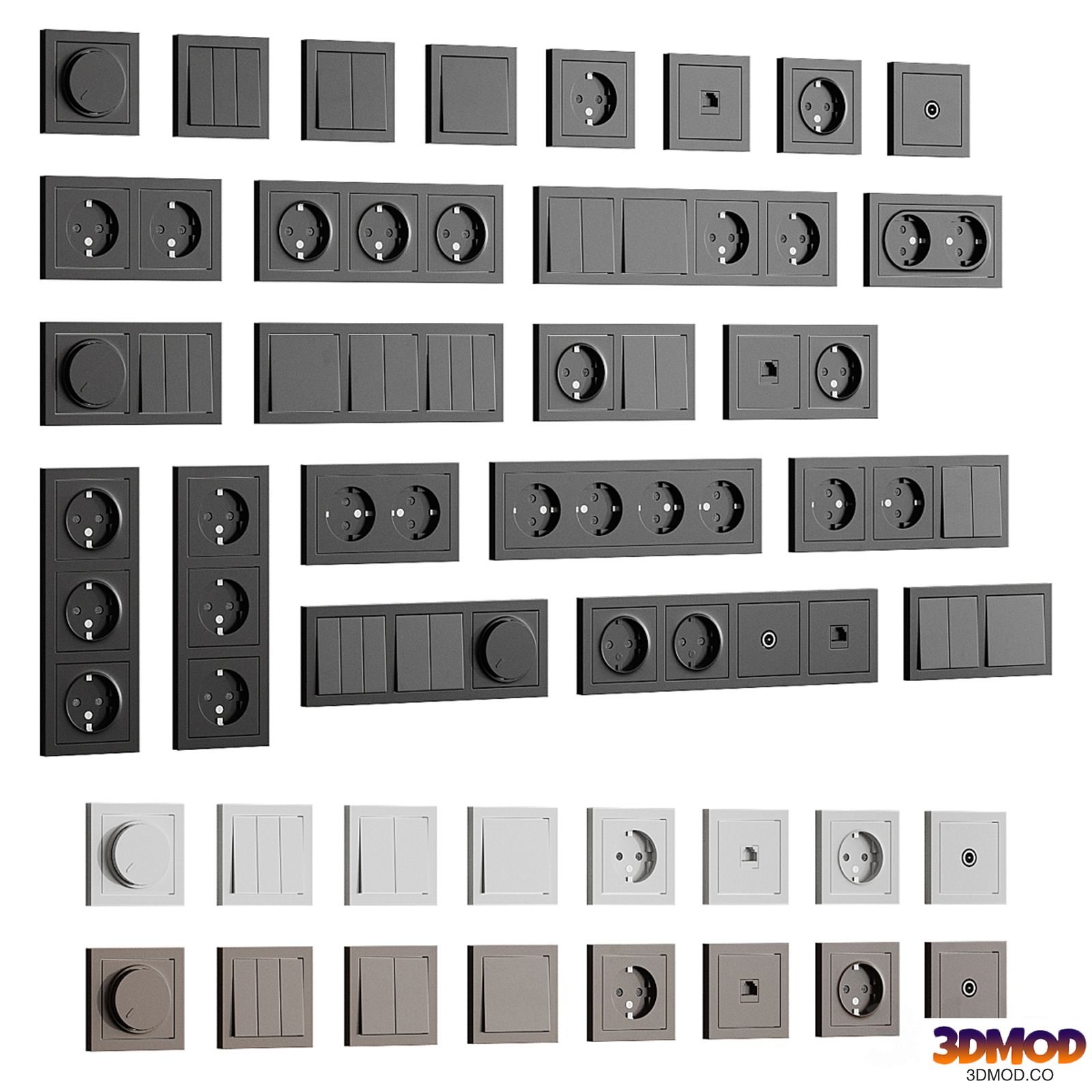 Sockets and switches 002