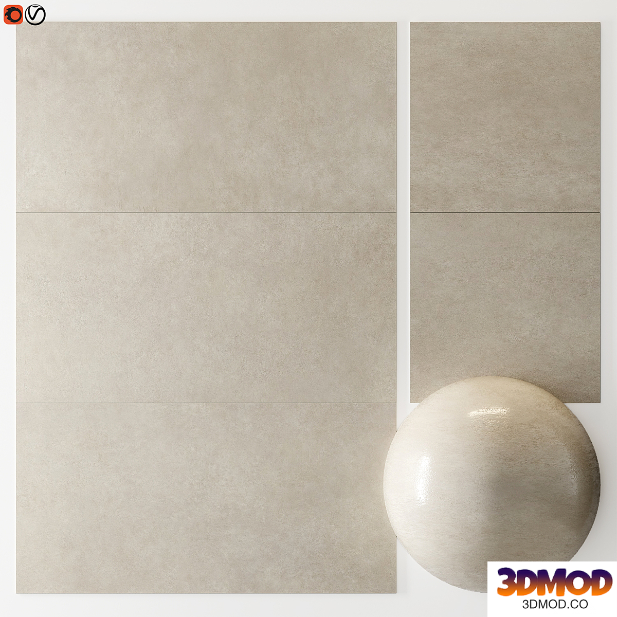 Porcelain tile MARBLE BROWN