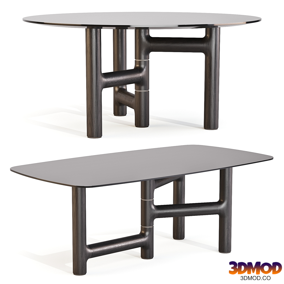 Bonaldo: Pivot - Dining Tables Set-01