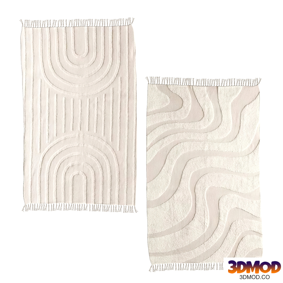 Checkerboard Hilo Tufted Rug
