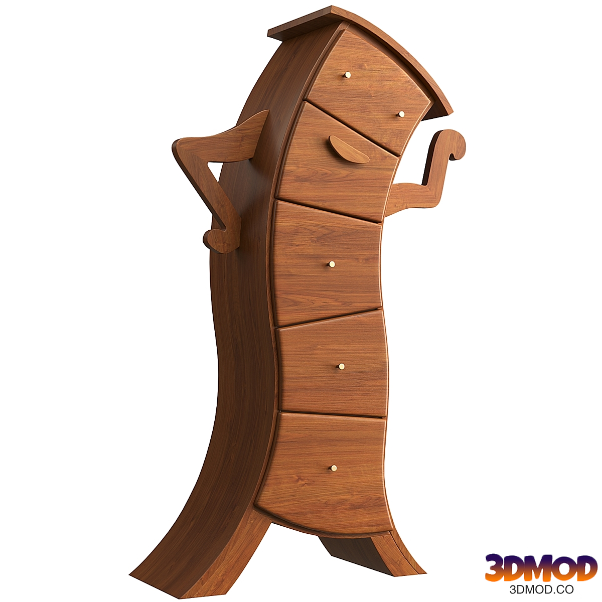 Chest of drawers in the Cogsworth nursery by Decotron