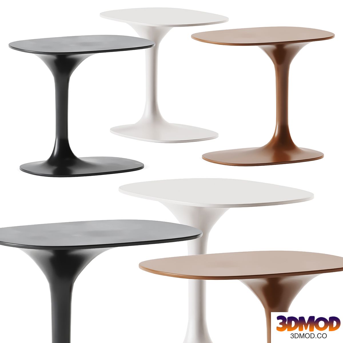 Awa Outdoor Side Table by B&B Italia / Side table