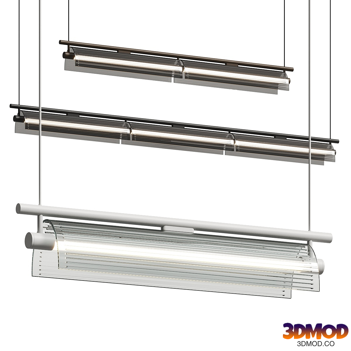 South Drawn Torii Linear Pendant Lamp