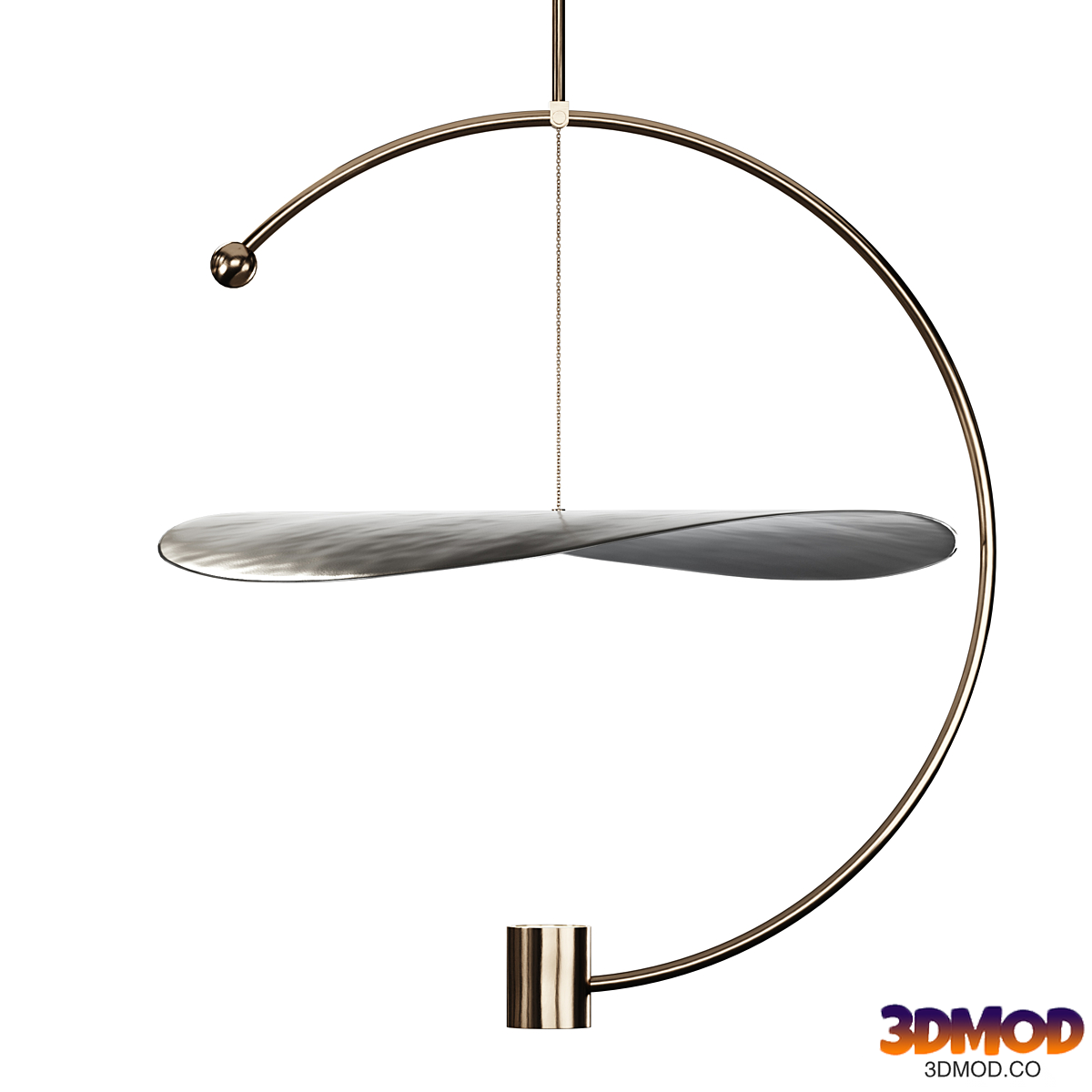 Float Round Pendant Light by L&G Studio