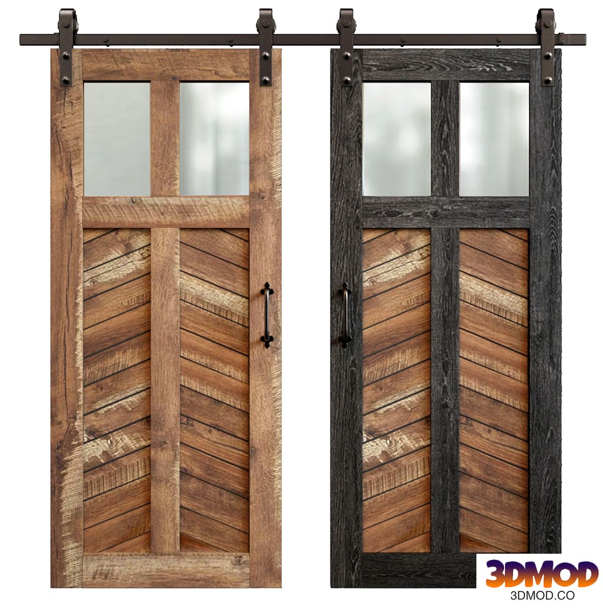 Upper (sliding) doors 2