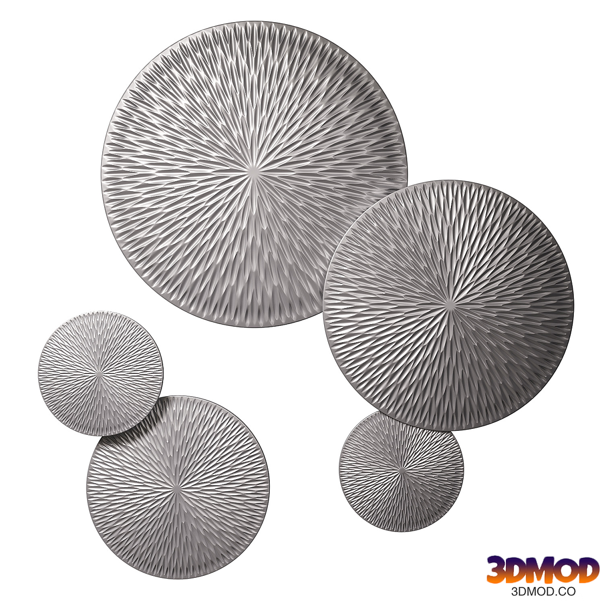 Panel Silver Flora from CornerDesign