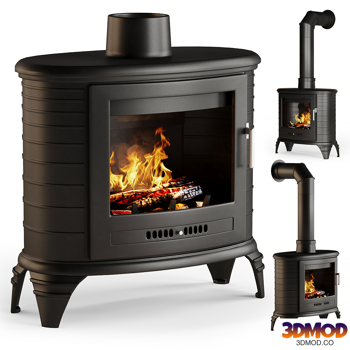 Fireplace Kratki Koza