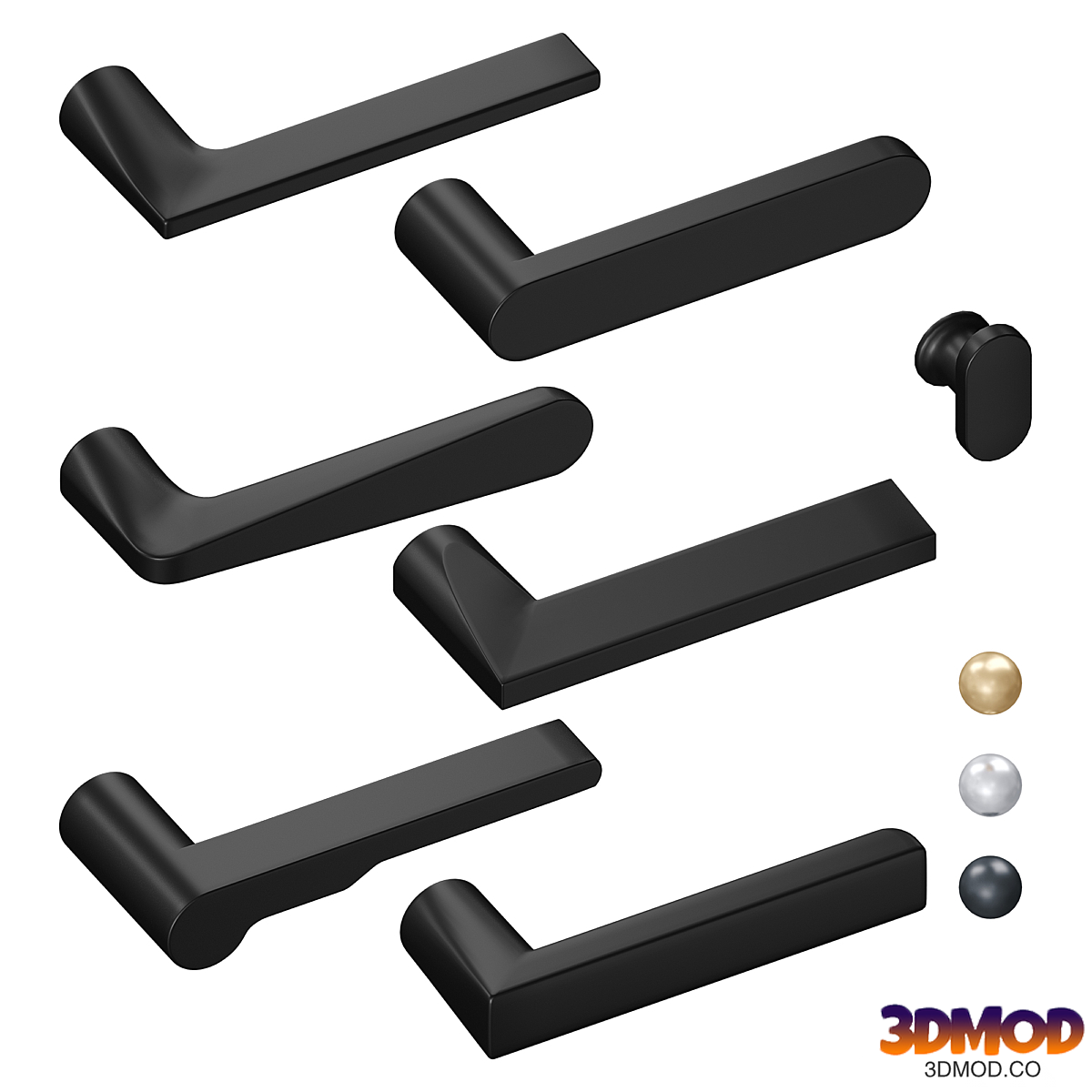 Door Handles Verum without socket