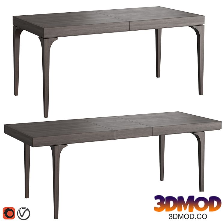 Bridge folding dining table from Dantone Home