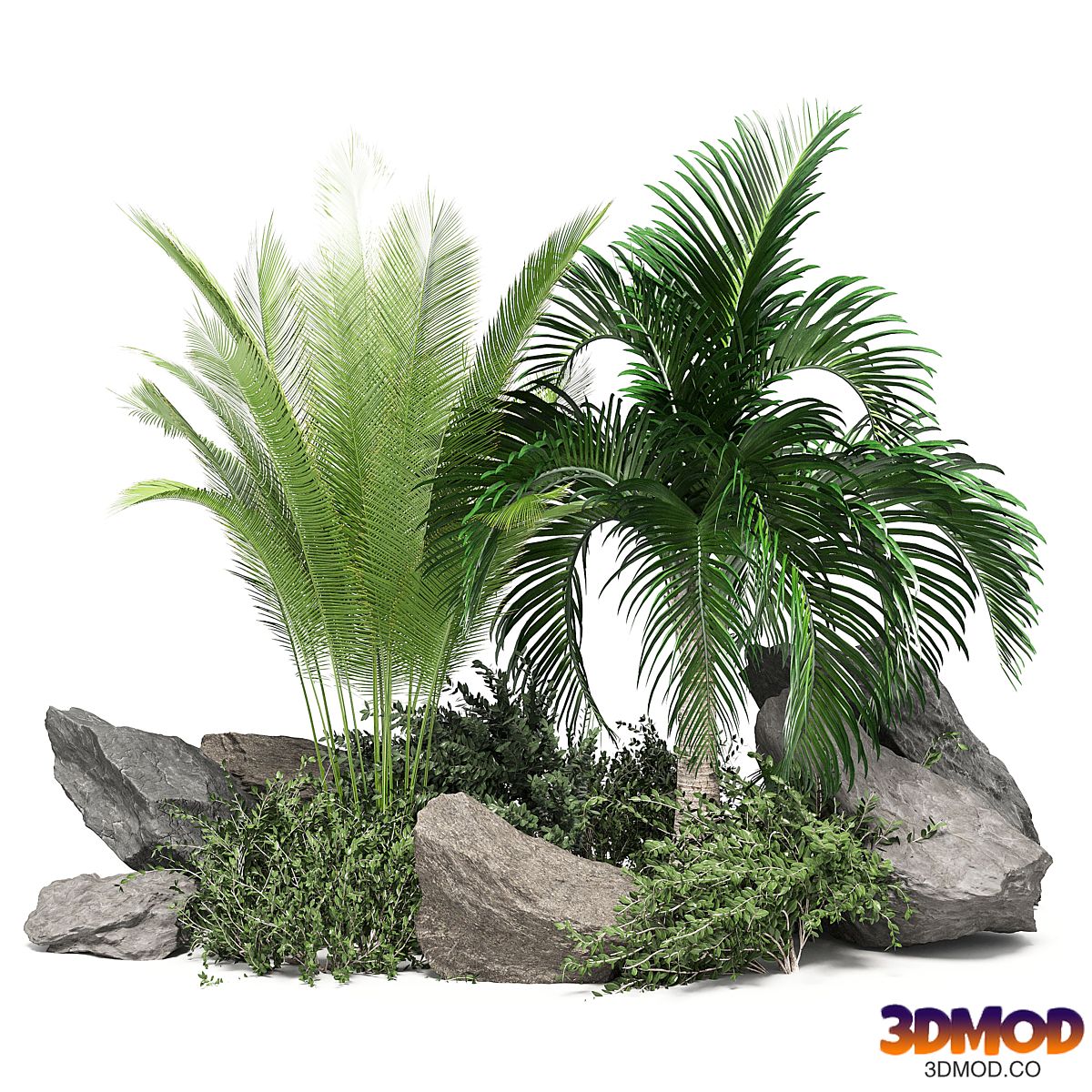 Stone + Bush Pack 16