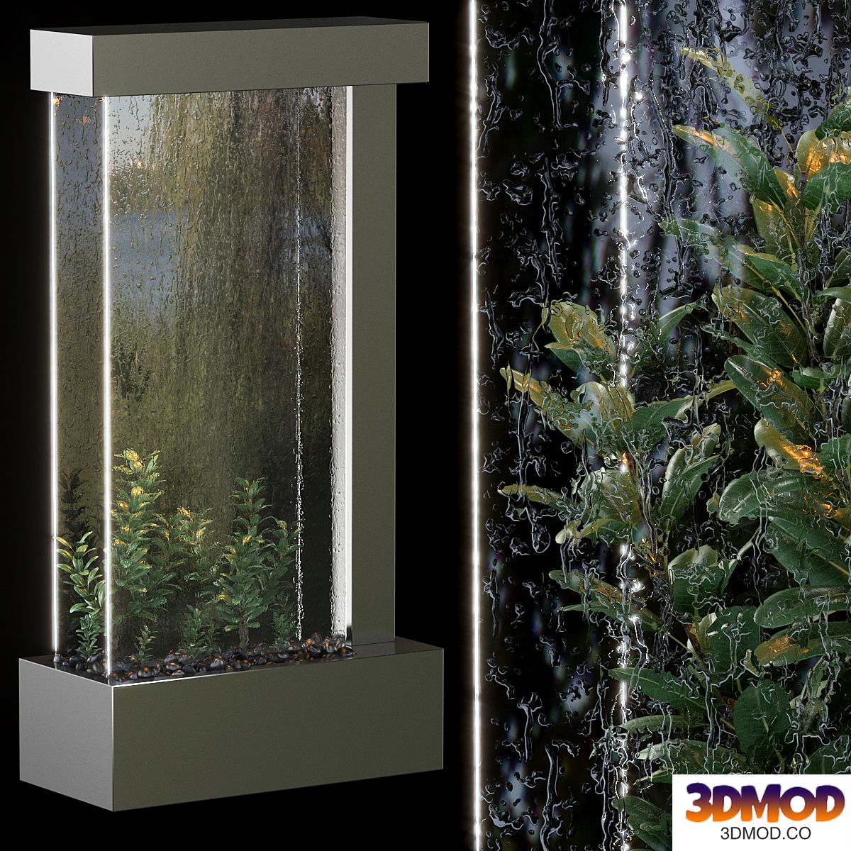 Waterfall fountains 012