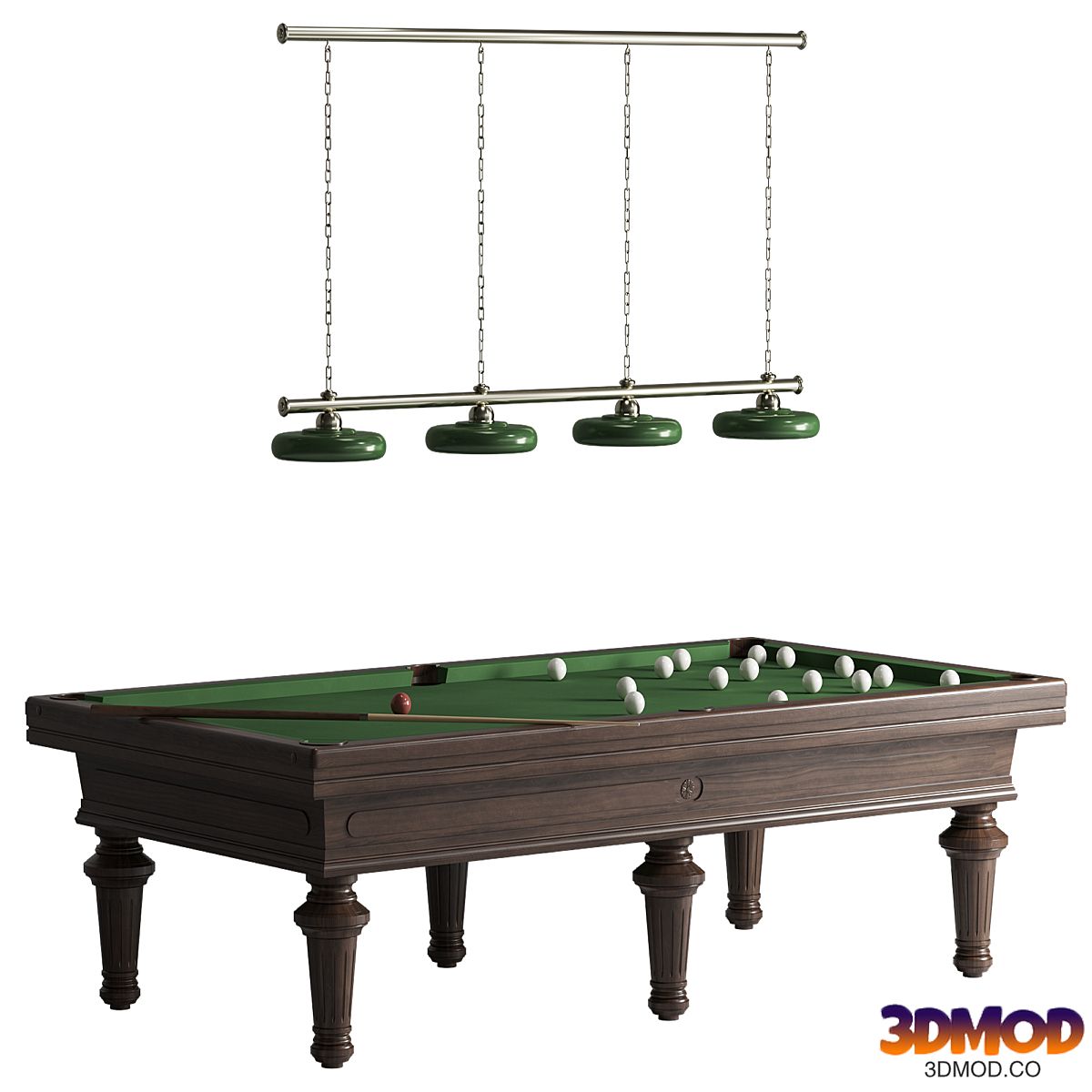 The Emperor Billiard Table by Toilet