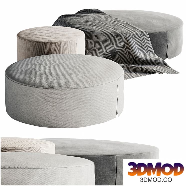 Pouffe NIDUS by Maxalto