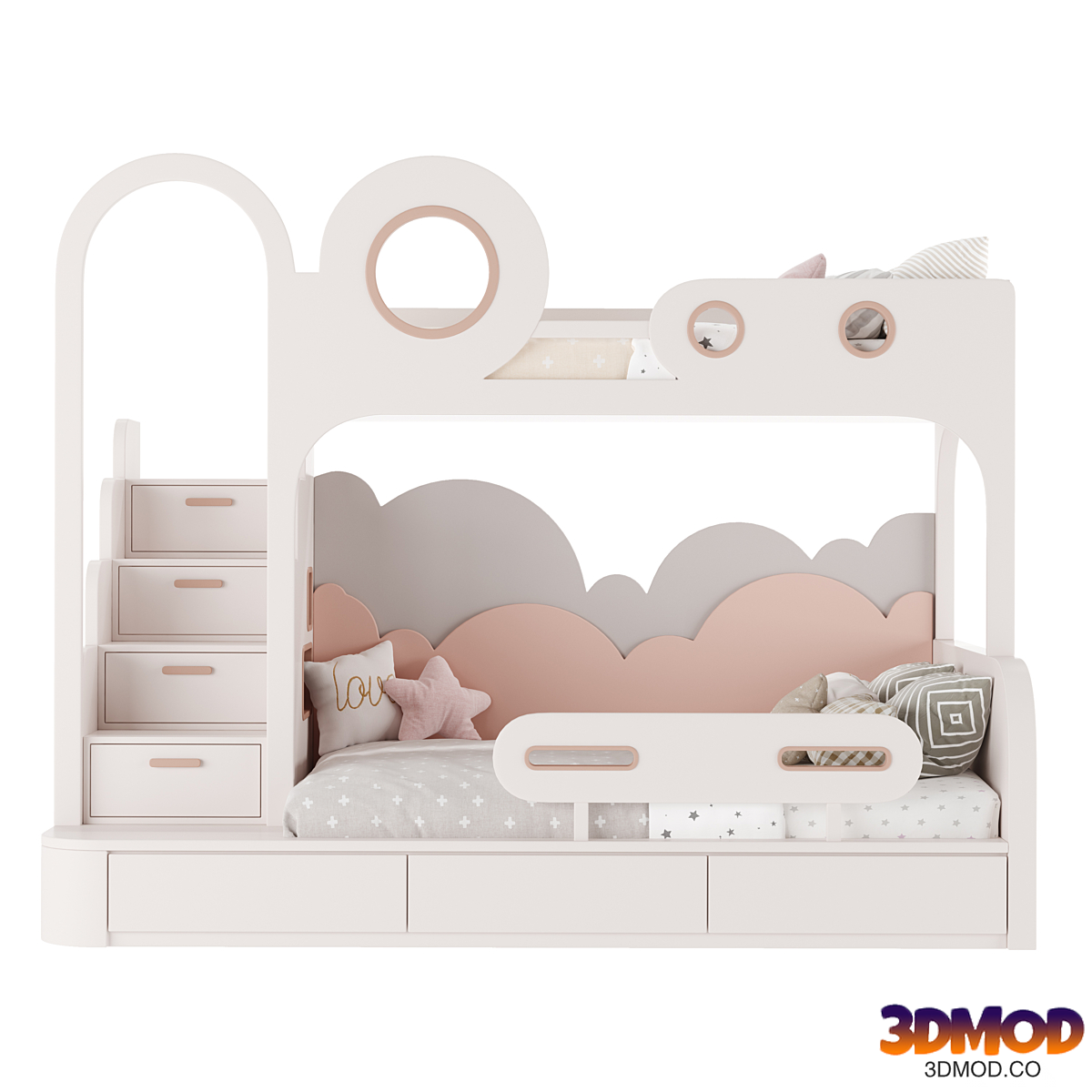 Kids Room Bed 06