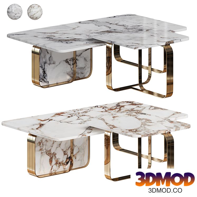 LaLume MB20748-23 coffee table