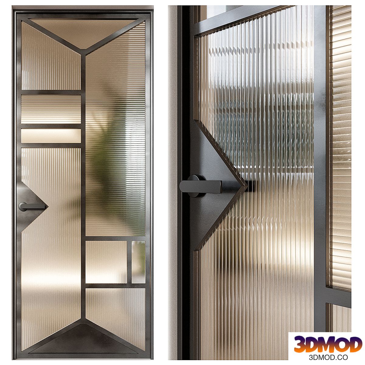 French interior door