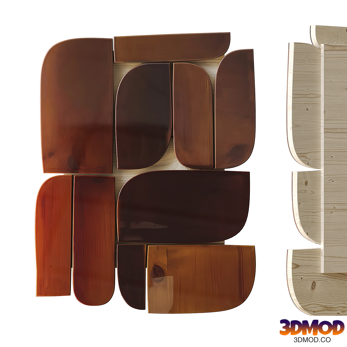 Wall sculpture Elements nr.#013 by Eline Baas