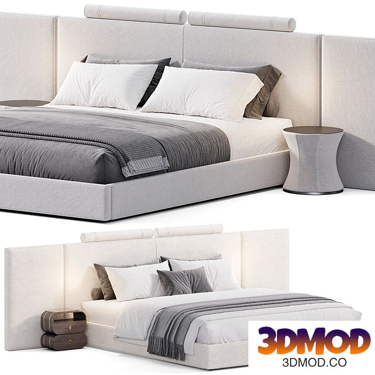 Rubik Big Bed by Rugiano
