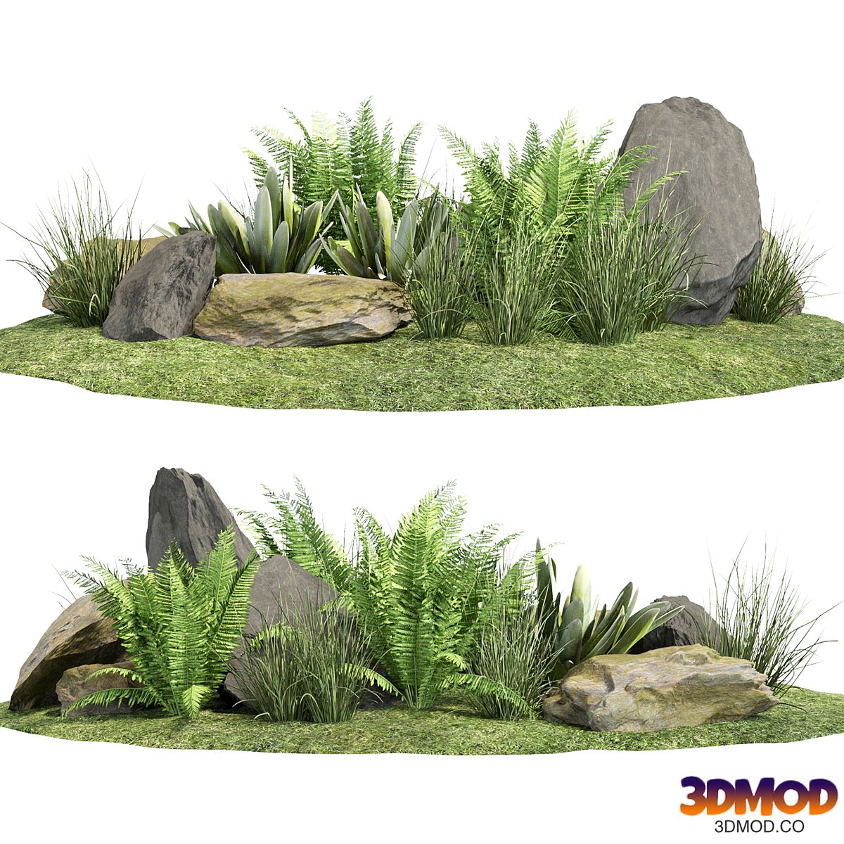 Stone + Bush Pack 26