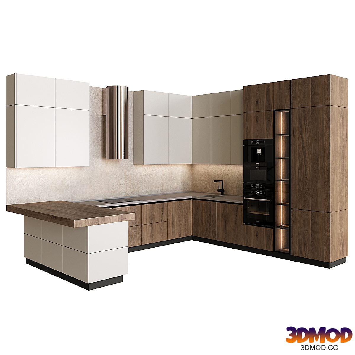 Kitchen in modern style 09