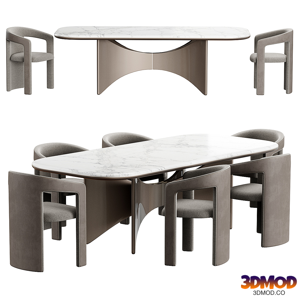 Chair Holt Konyshev Turri Blues Table