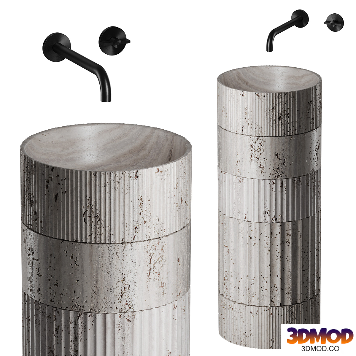 ERCOLE washbasin from Lithea