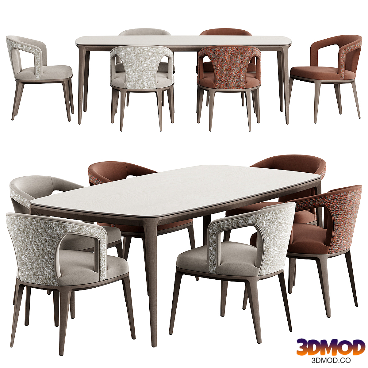 Chair Hopp Konyshev PLAYGROUND MODERN Table
