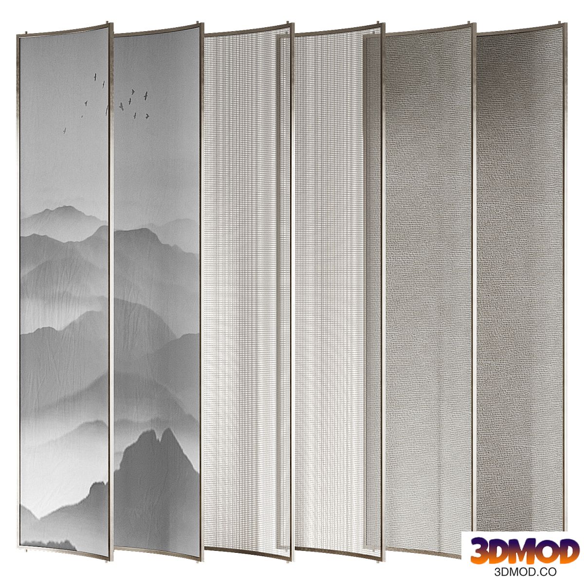 A set of partitions for zoning space