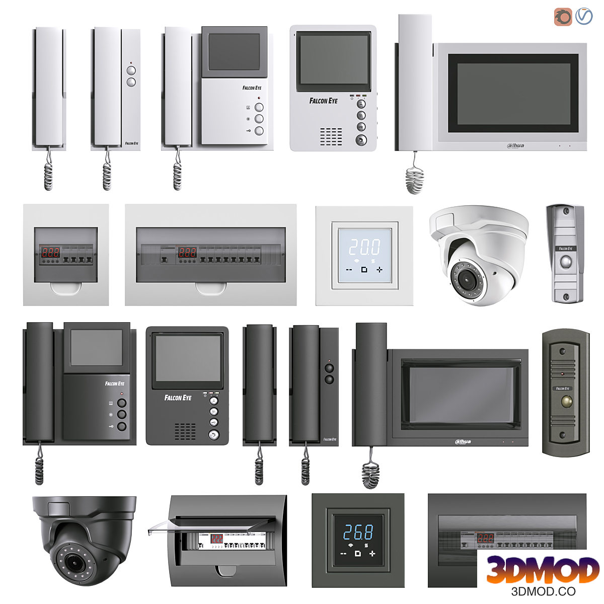 Electrical equipment set