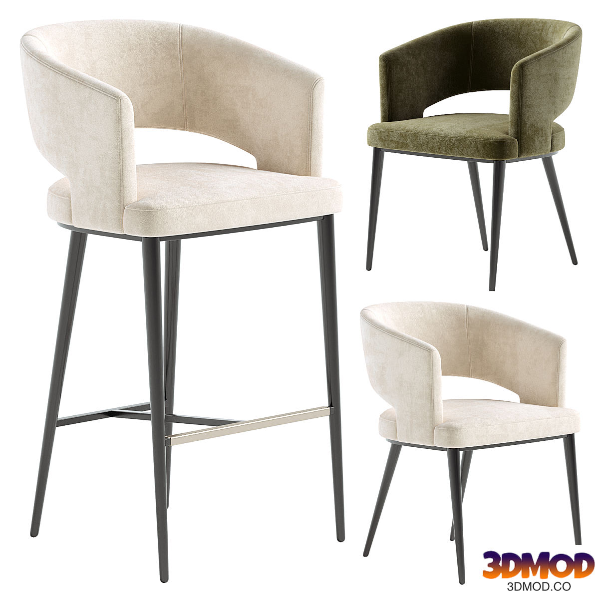 Circa Barstool & Circa Dining Chair