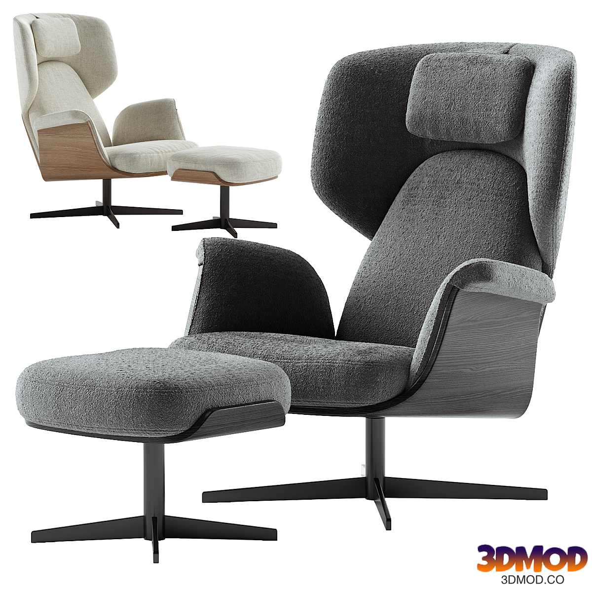 Olos Bergere Armchair