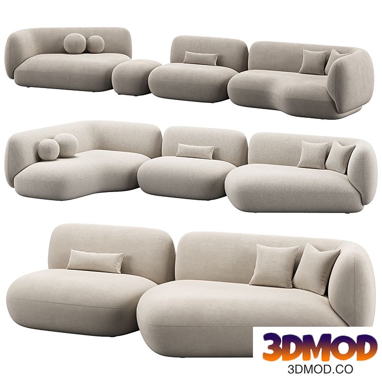 Jade Sofa 1 by Potocco
