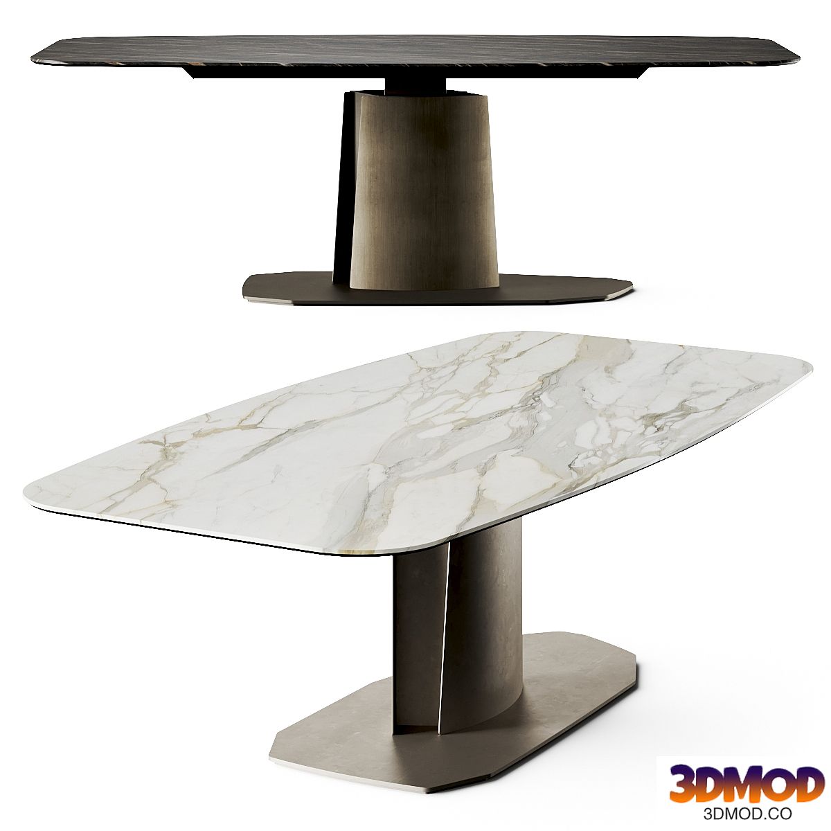Cattelan Italia Aviator Keramik Lift Dining Table