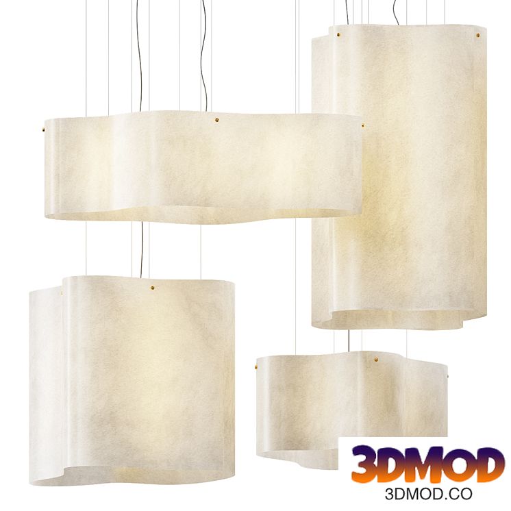Nuvola pendant lamps by Baxter