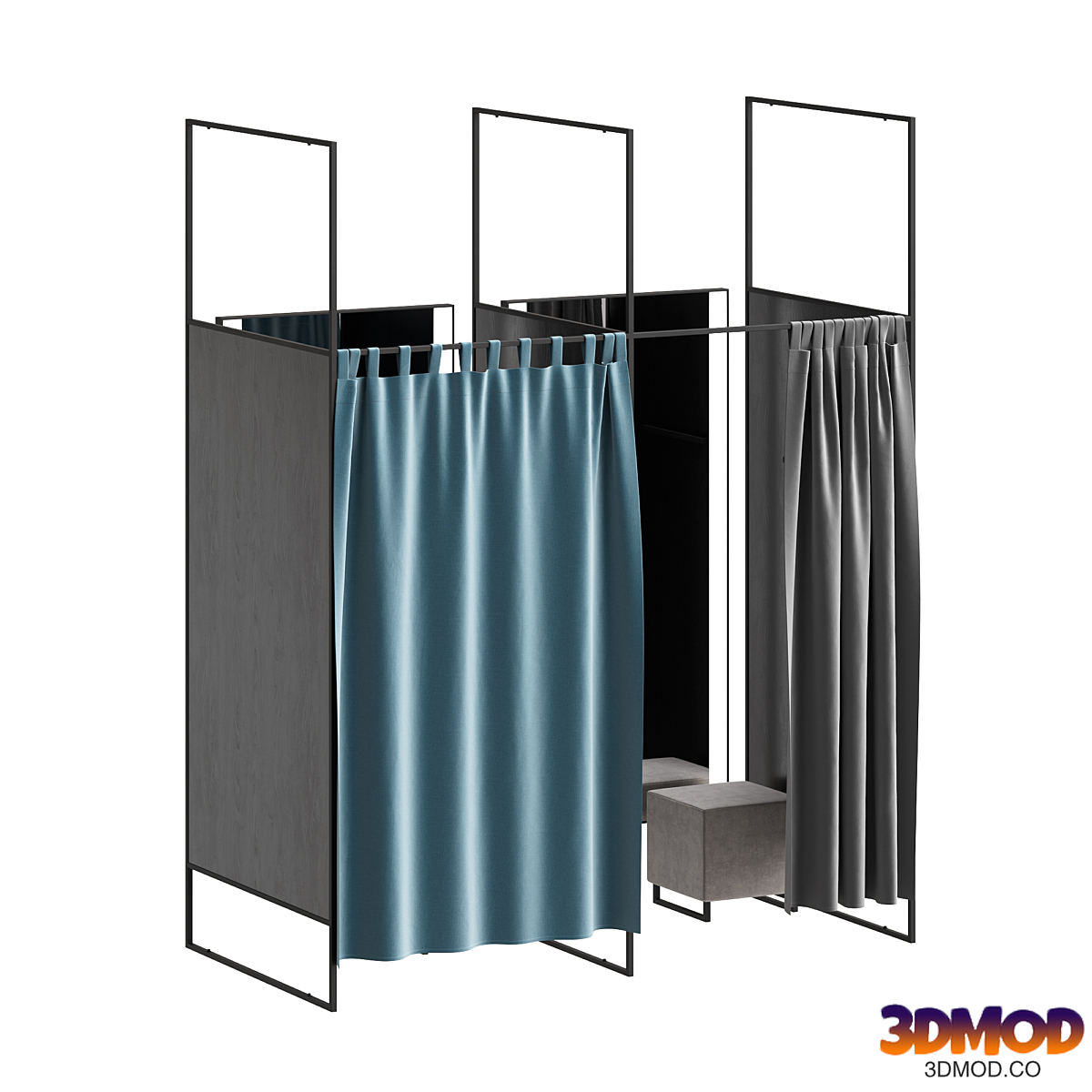 Fitting booths