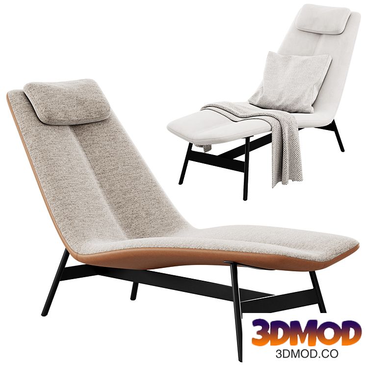 Alpilles Chaise Lounge by Bonaldo