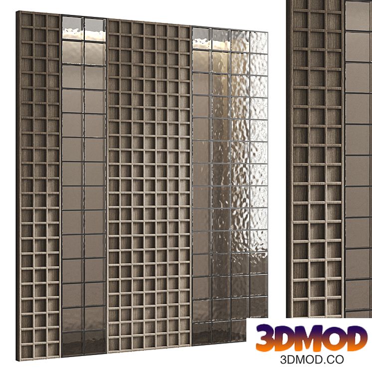 Glass Block Wall 03