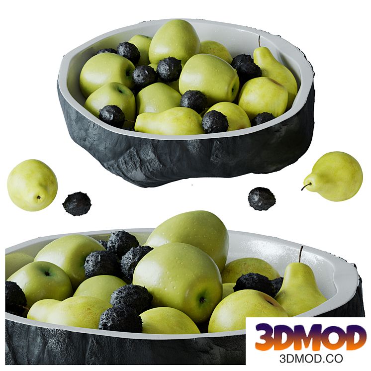 Decorative set #17 apples