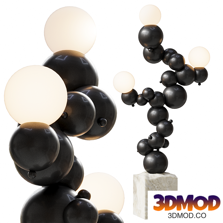 Floor lamp Rosie Li Bubble floor lamp 03
