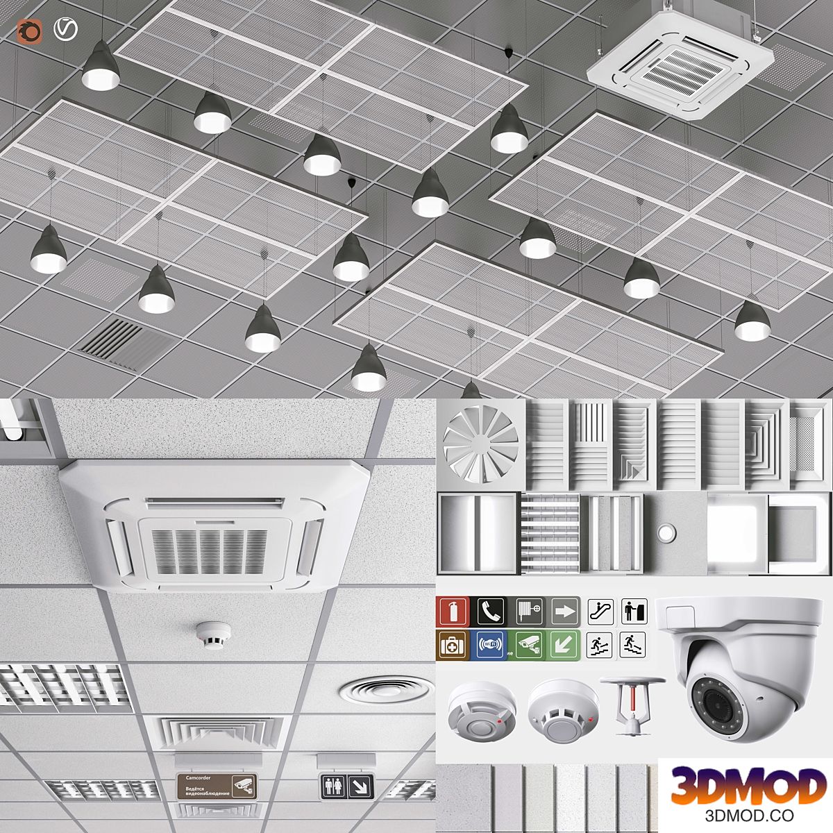 Ceiling set 4