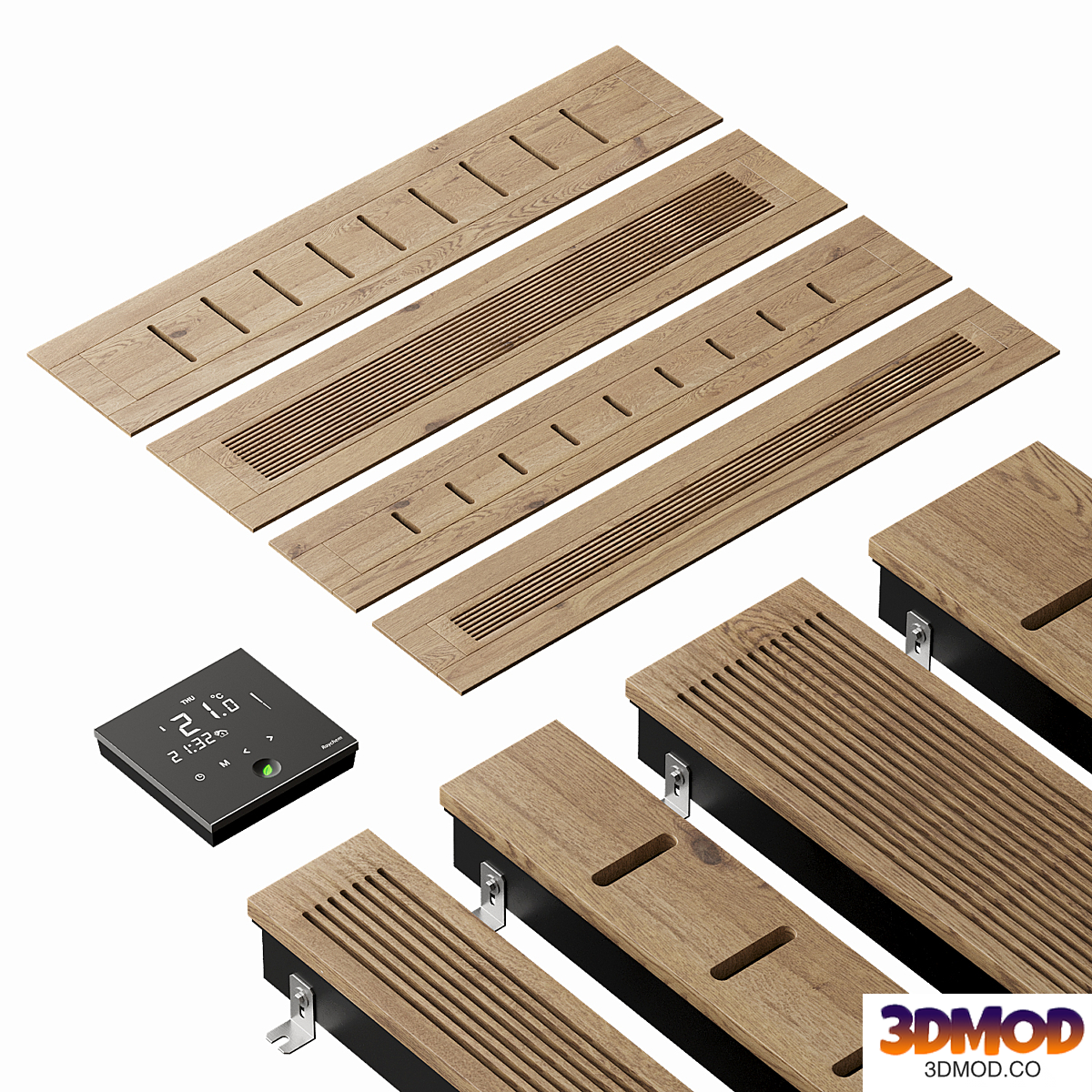 Floor Convectors set 003