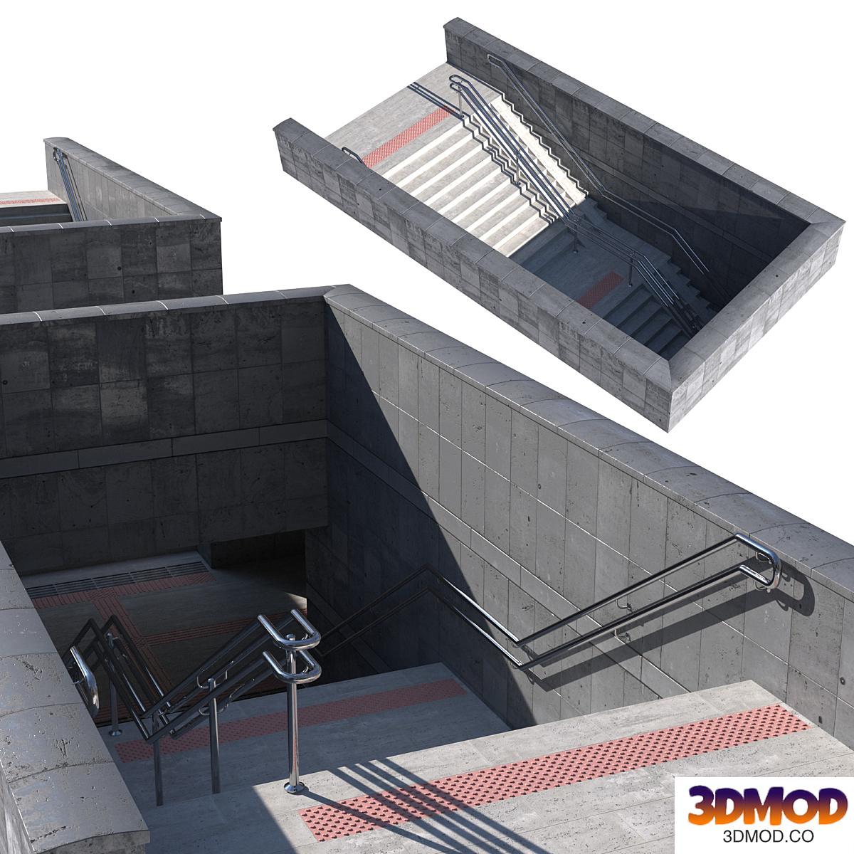 Entrance to the underground passage
