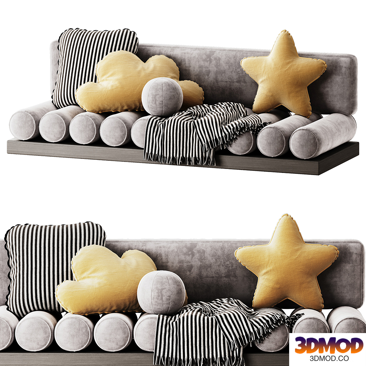 Decorative pillows for children's rooms