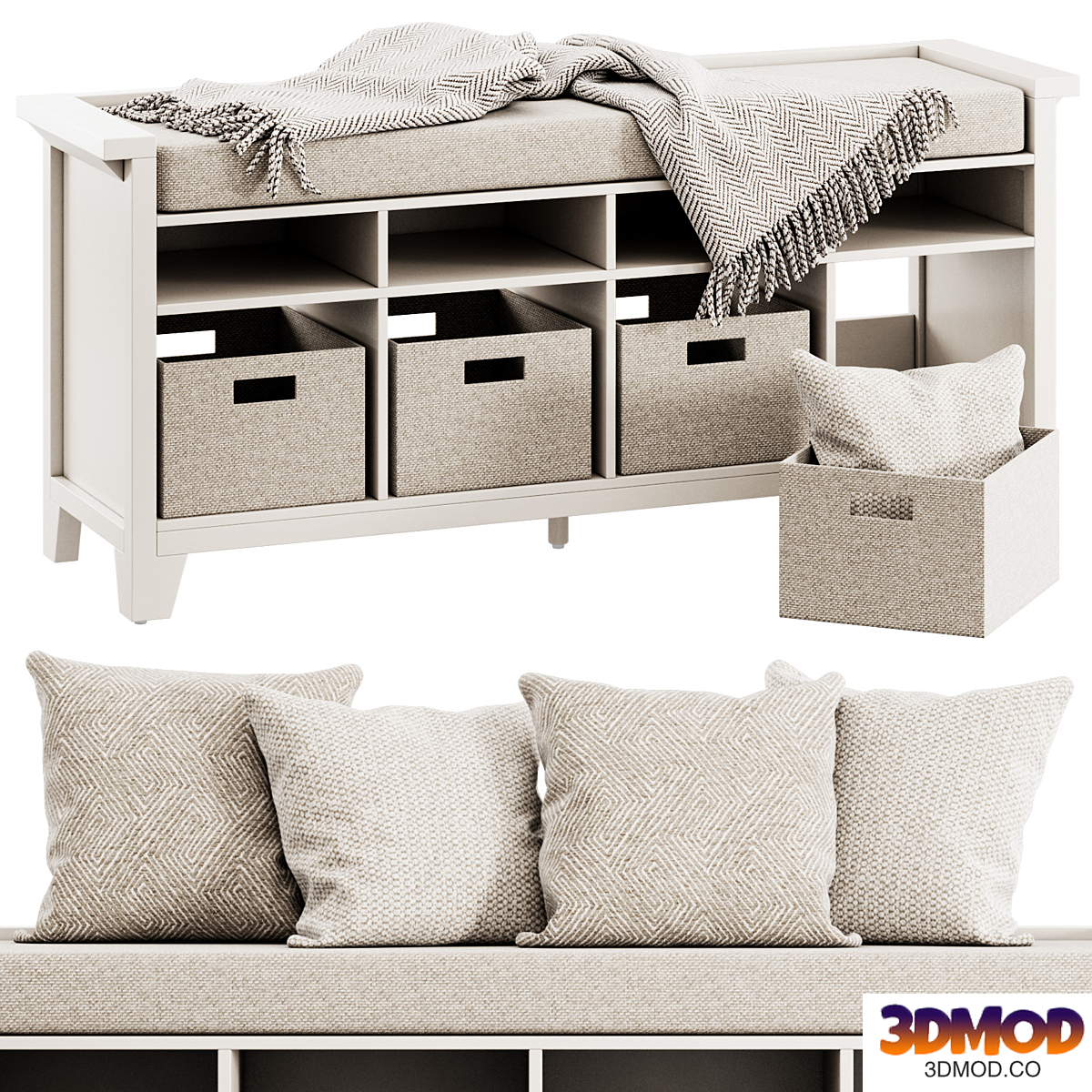 Storage Bench by Martha Stewart