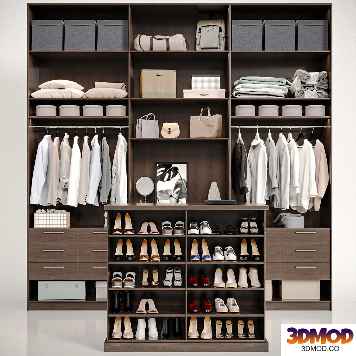 Wardrobe wardrobe clothes shoes