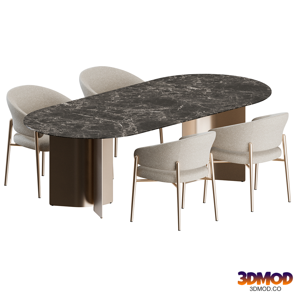 Linda Dinning Set by Marelli